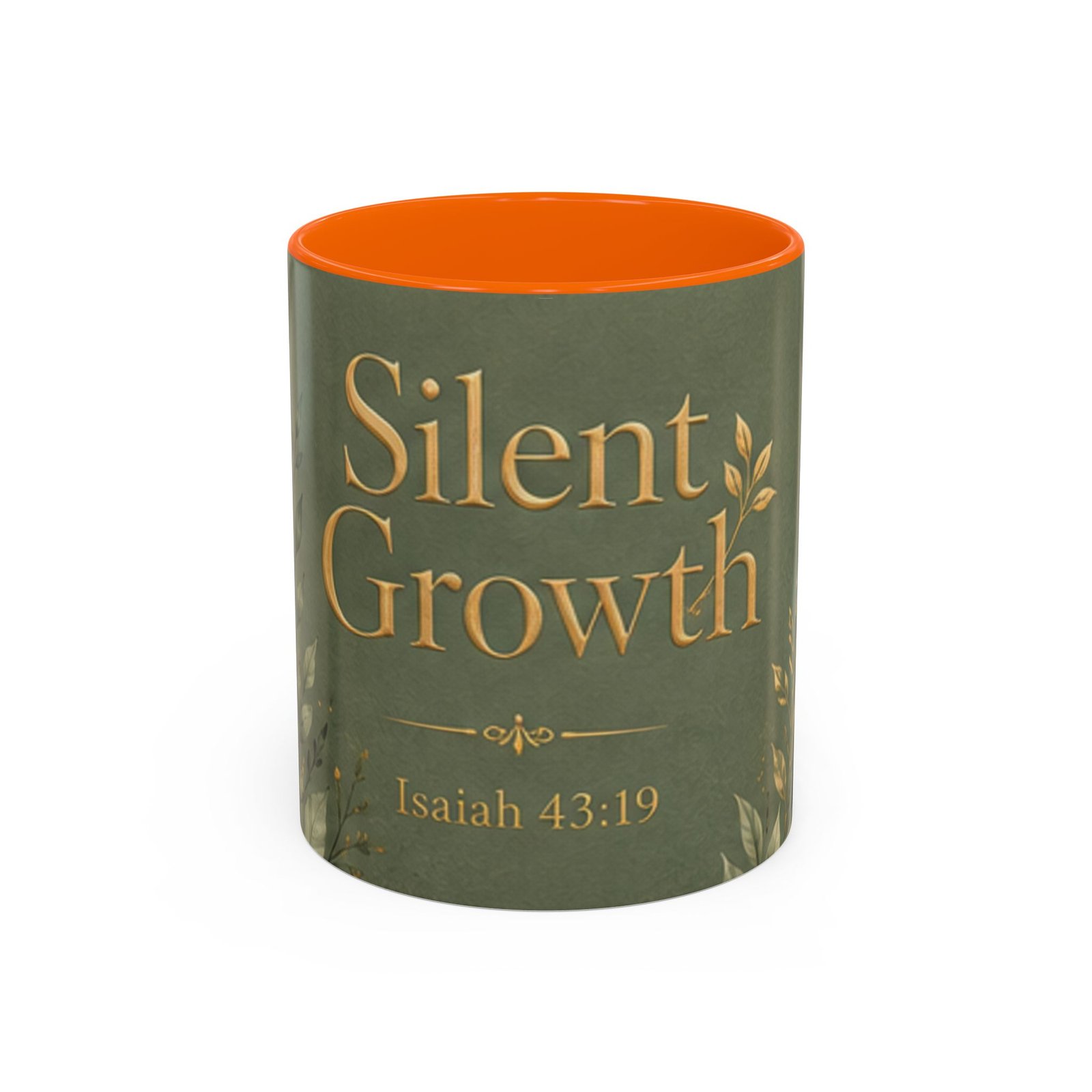 Silent Growth Scripture Accent Coffee Mug (11, 15oz) - Image 21