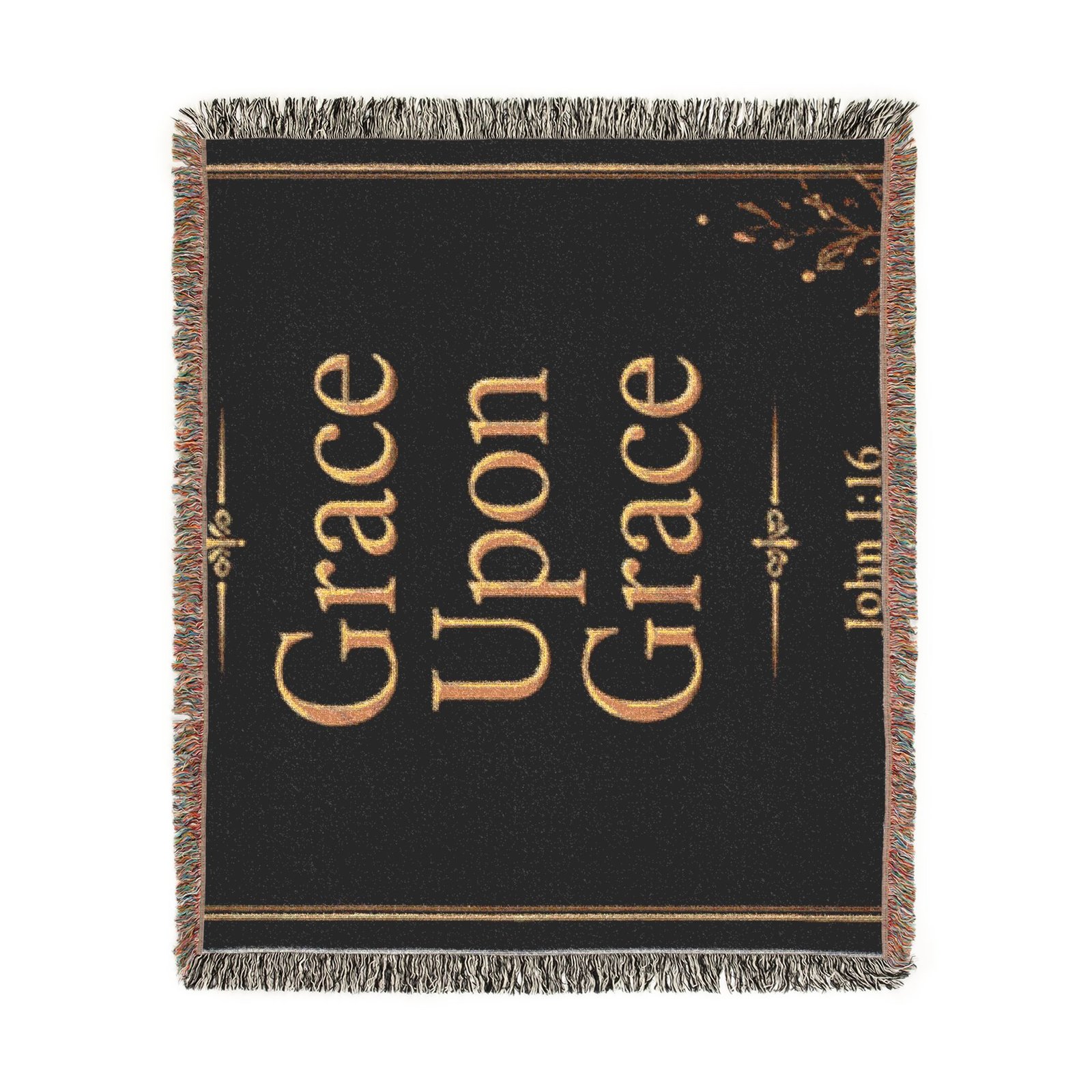 Grace Upon Grace Woven Blanket - Image 7