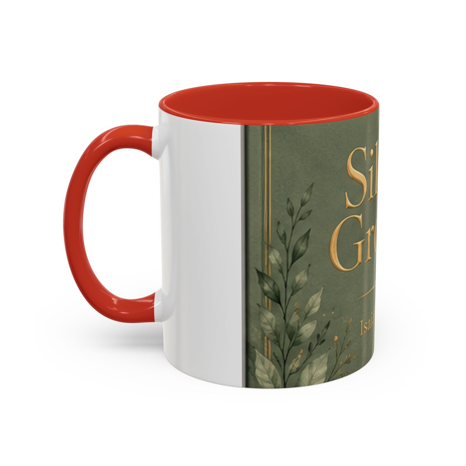Silent Growth Scripture Accent Coffee Mug (11, 15oz) - Image 3