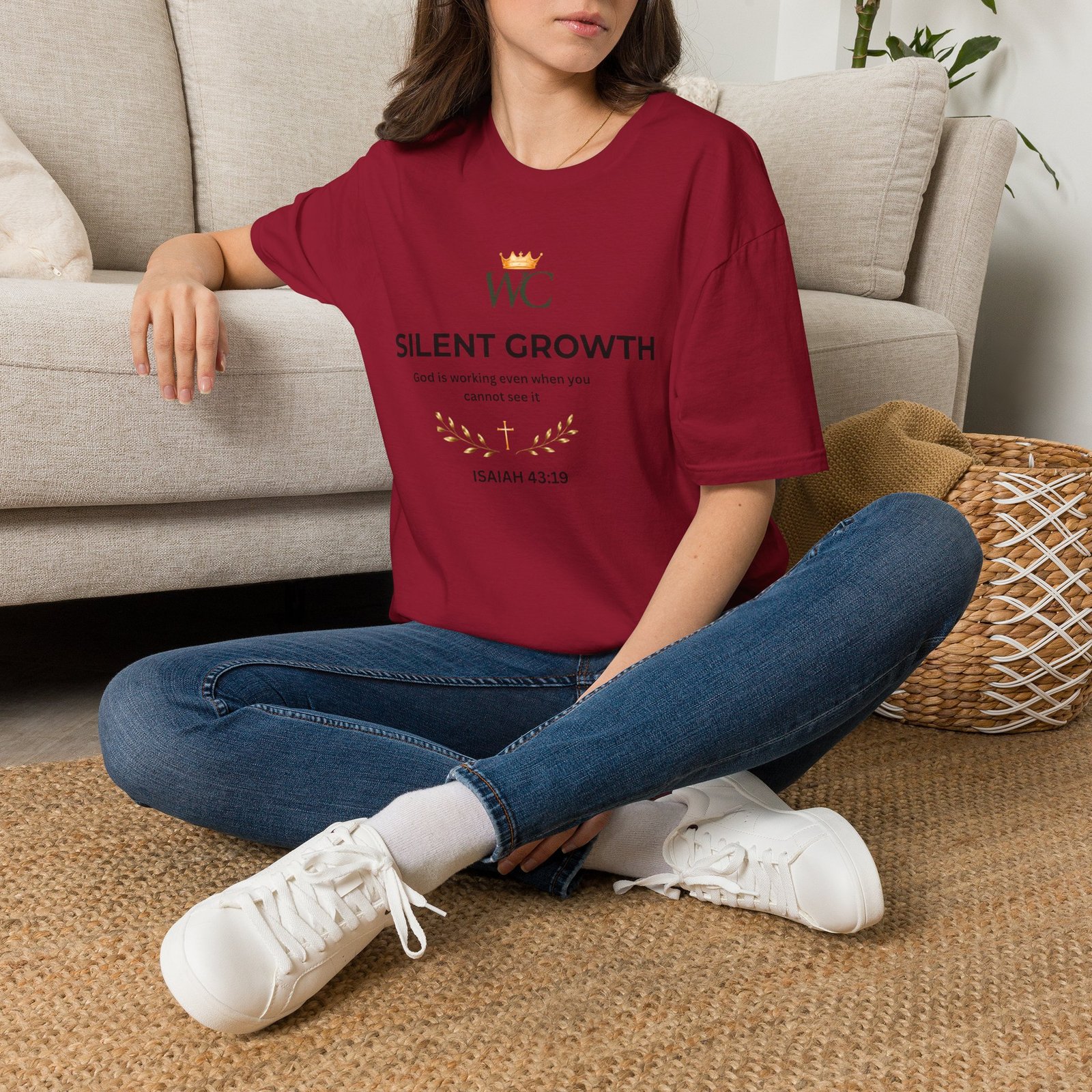 Silent Growth Christian T-Shirt - Image 60