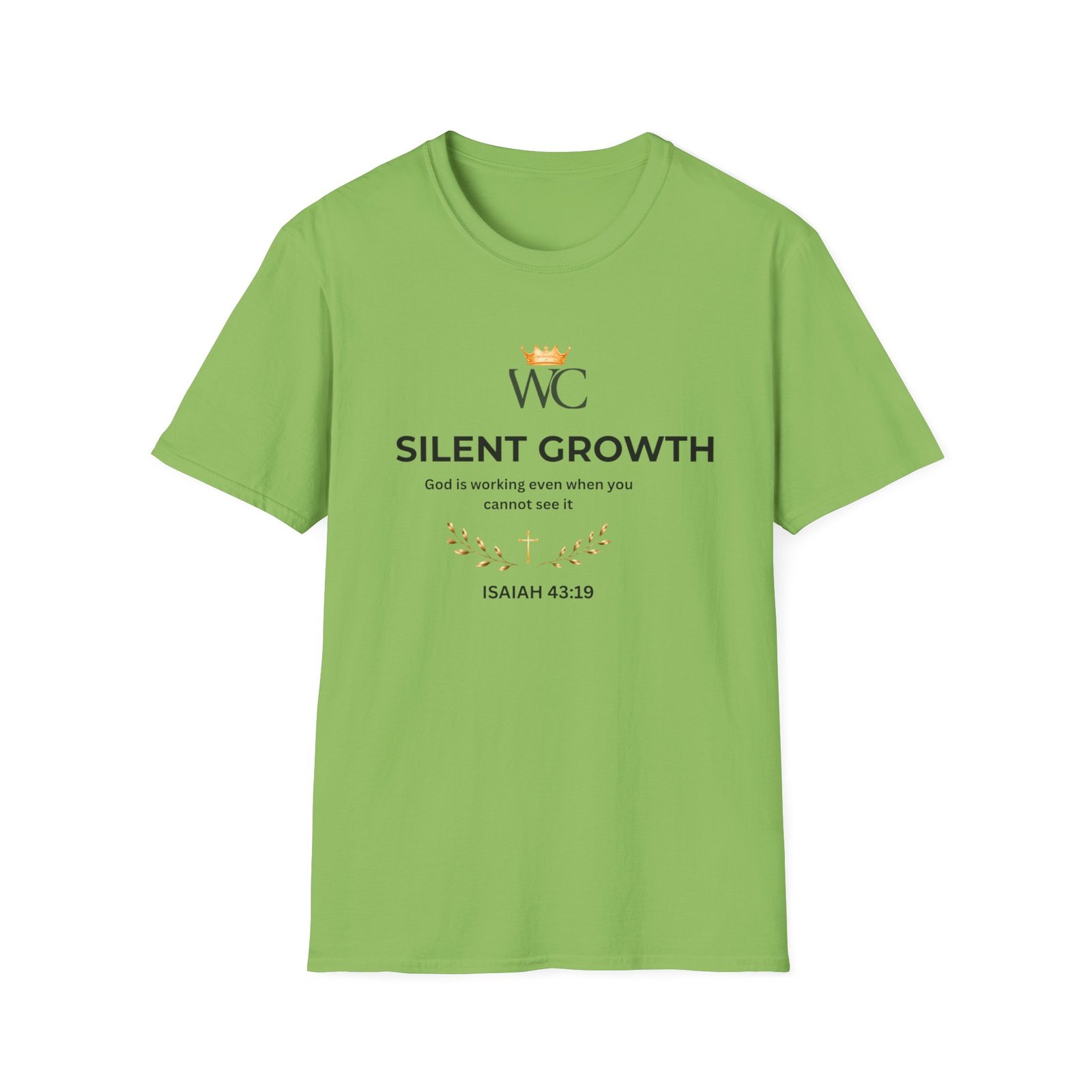 Silent Growth Christian T-Shirt - Image 29
