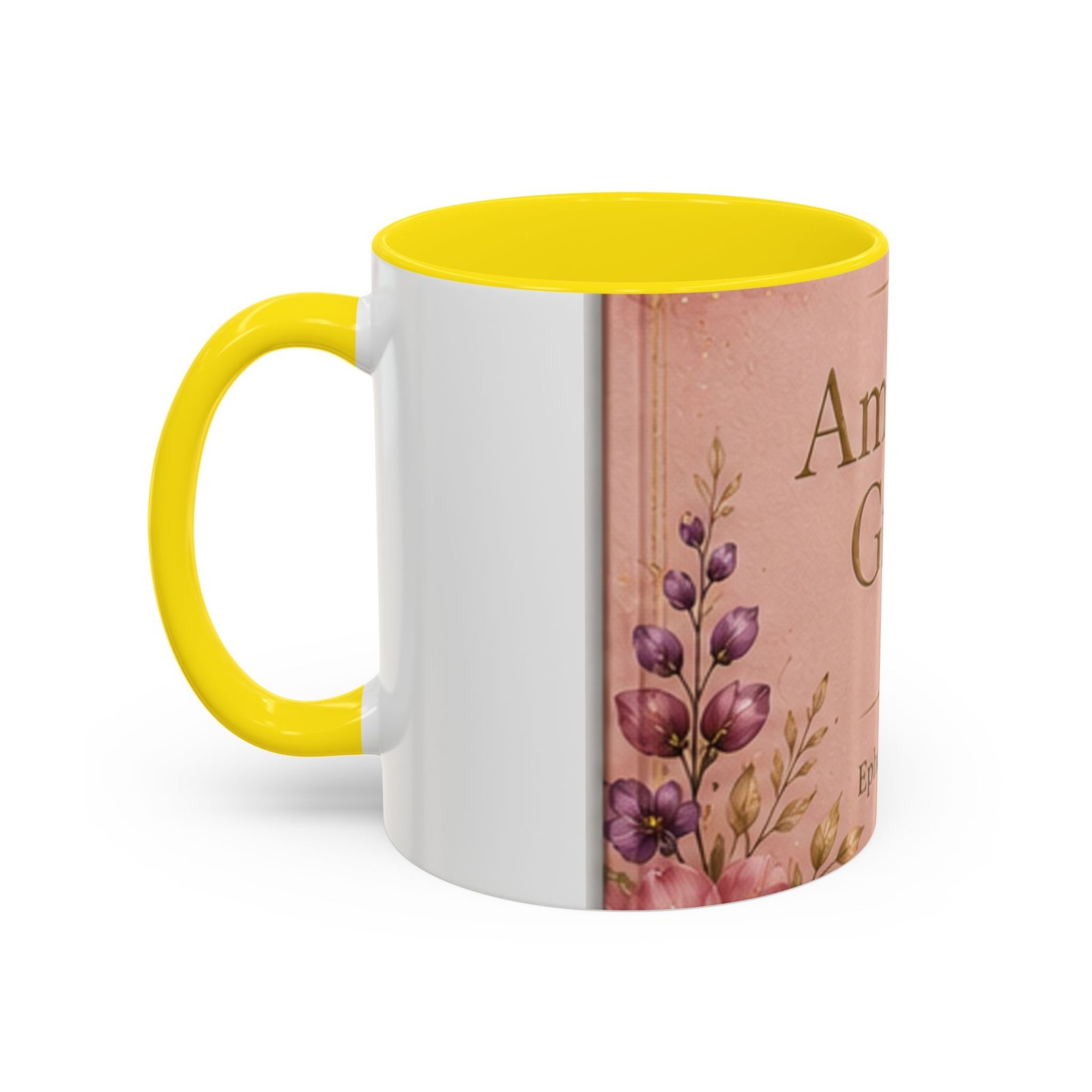 Amazing Grace Scripture Accent Coffee Mug (11, 15oz) - Image 27