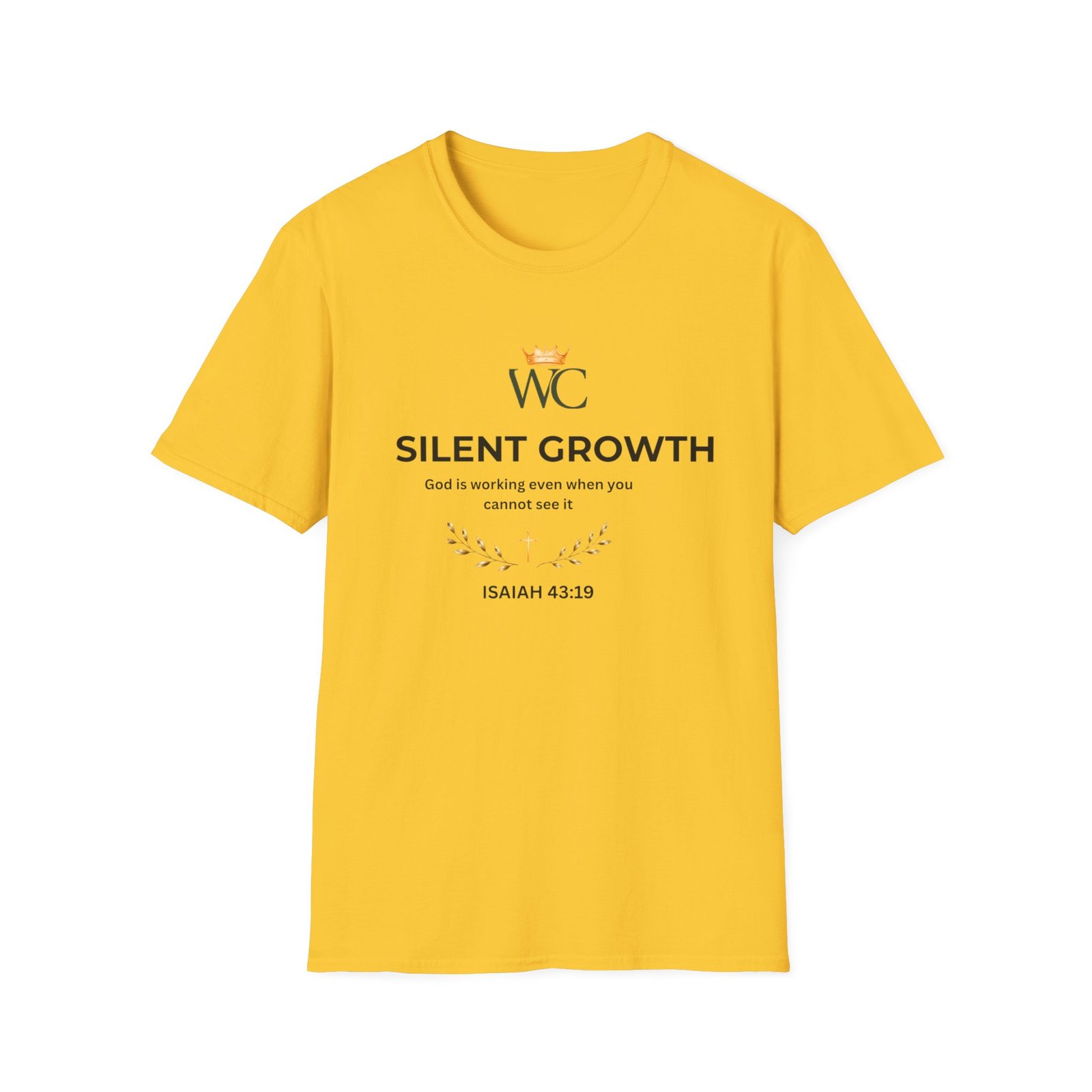 Silent Growth Christian T-Shirt - Image 25