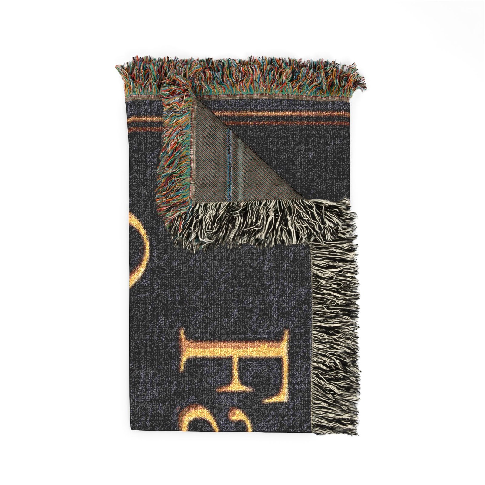 Faith Over Fear Woven Blanket - Image 3