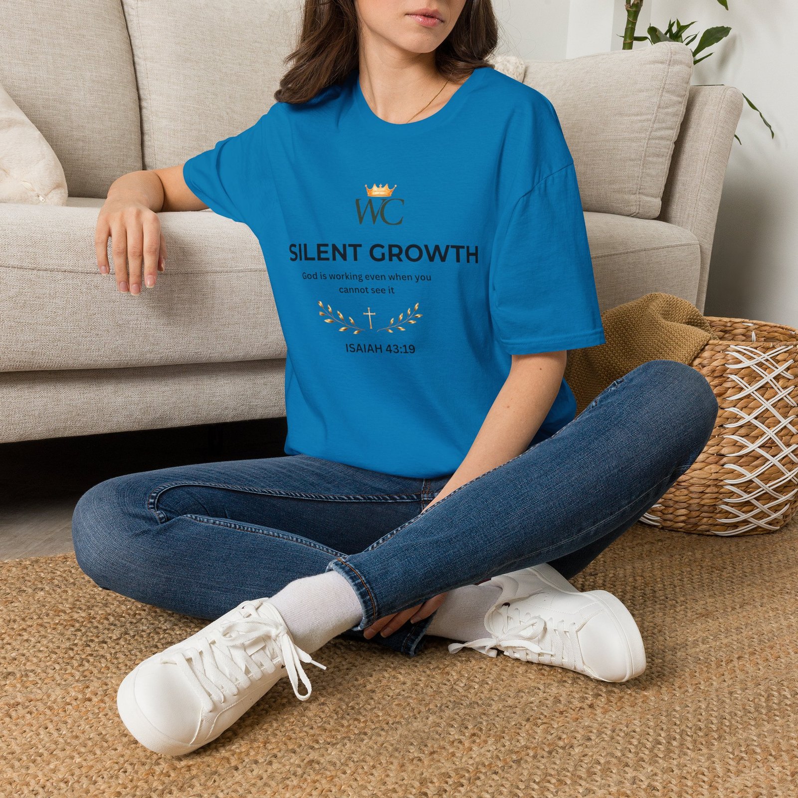 Silent Growth Christian T-Shirt - Image 40