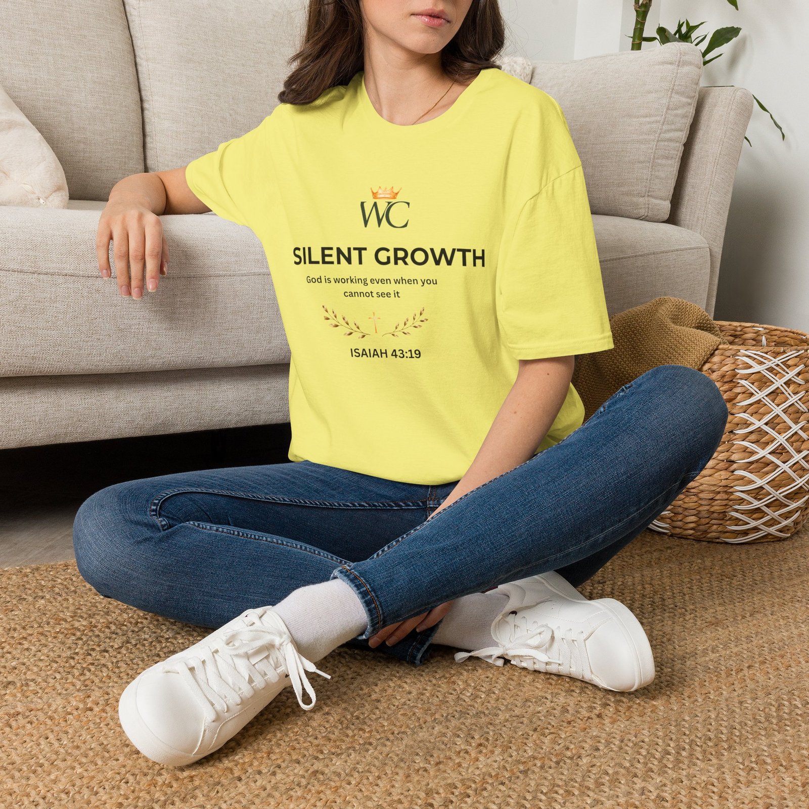 Silent Growth Christian T-Shirt - Image 20