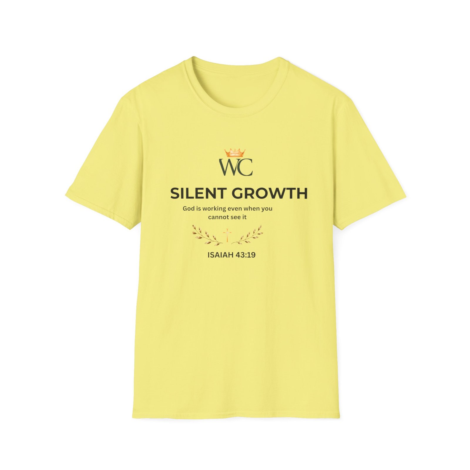 Silent Growth Christian T-Shirt - Image 21