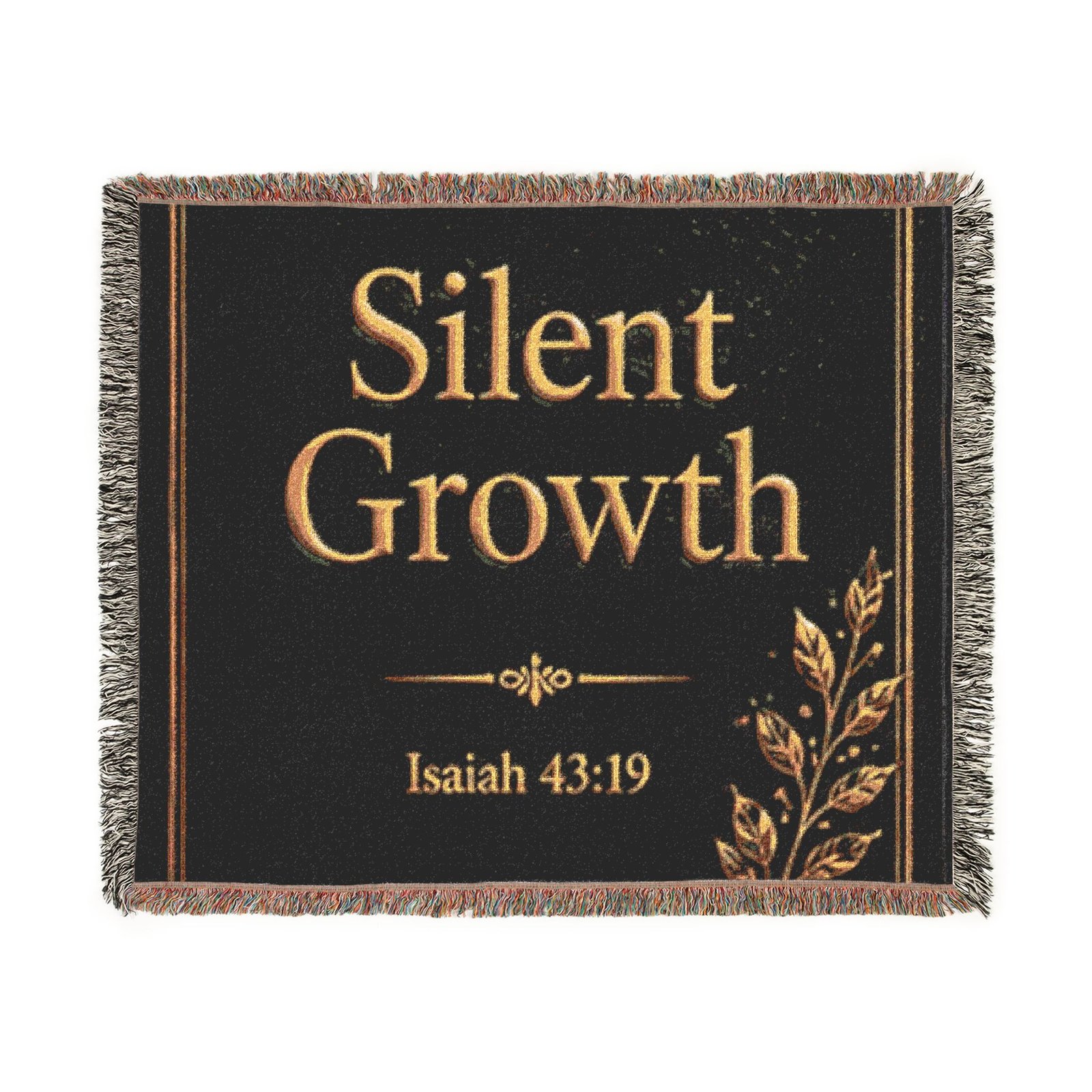 Silent Growth Woven Blanket - Image 6