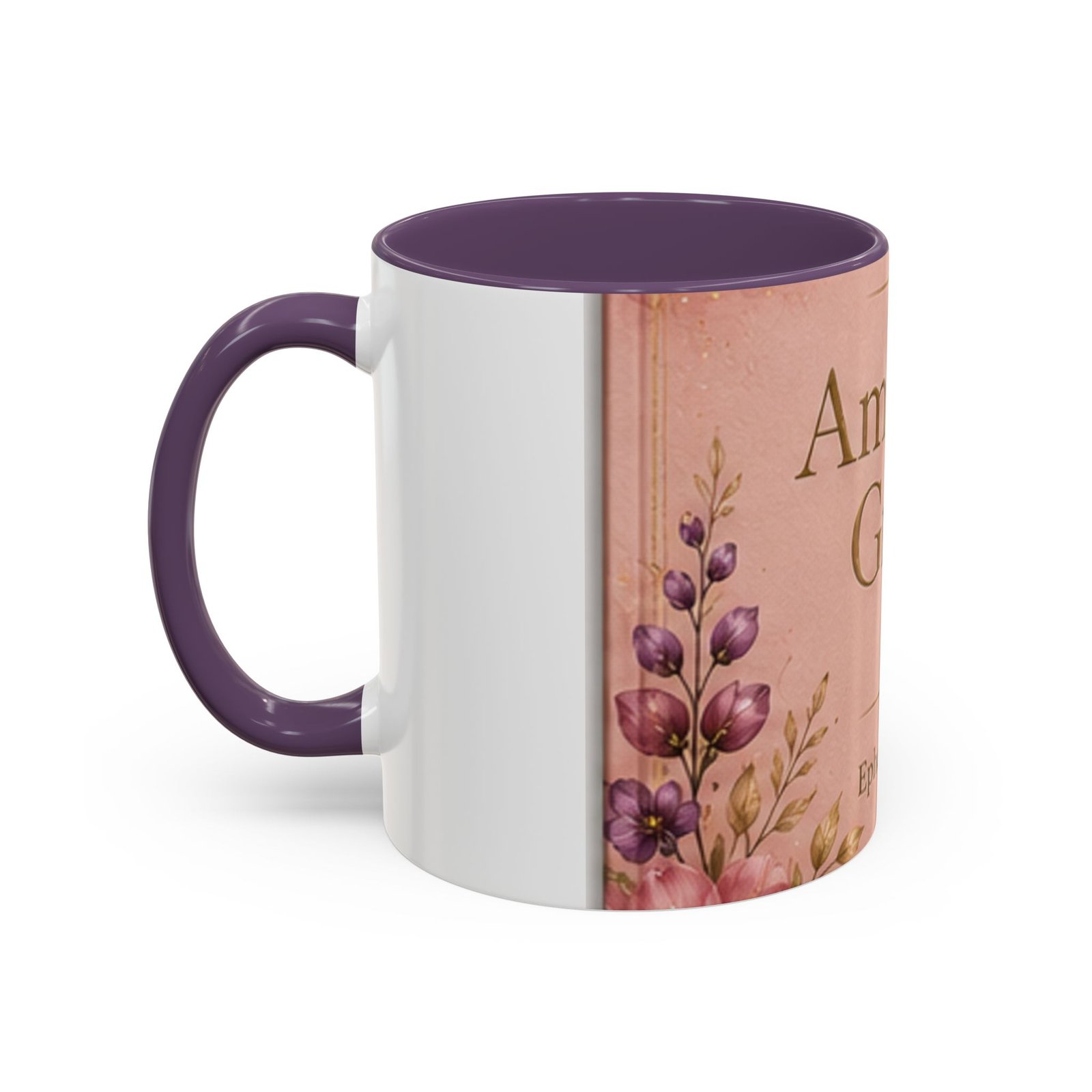 Amazing Grace Scripture Accent Coffee Mug (11, 15oz) - Image 35