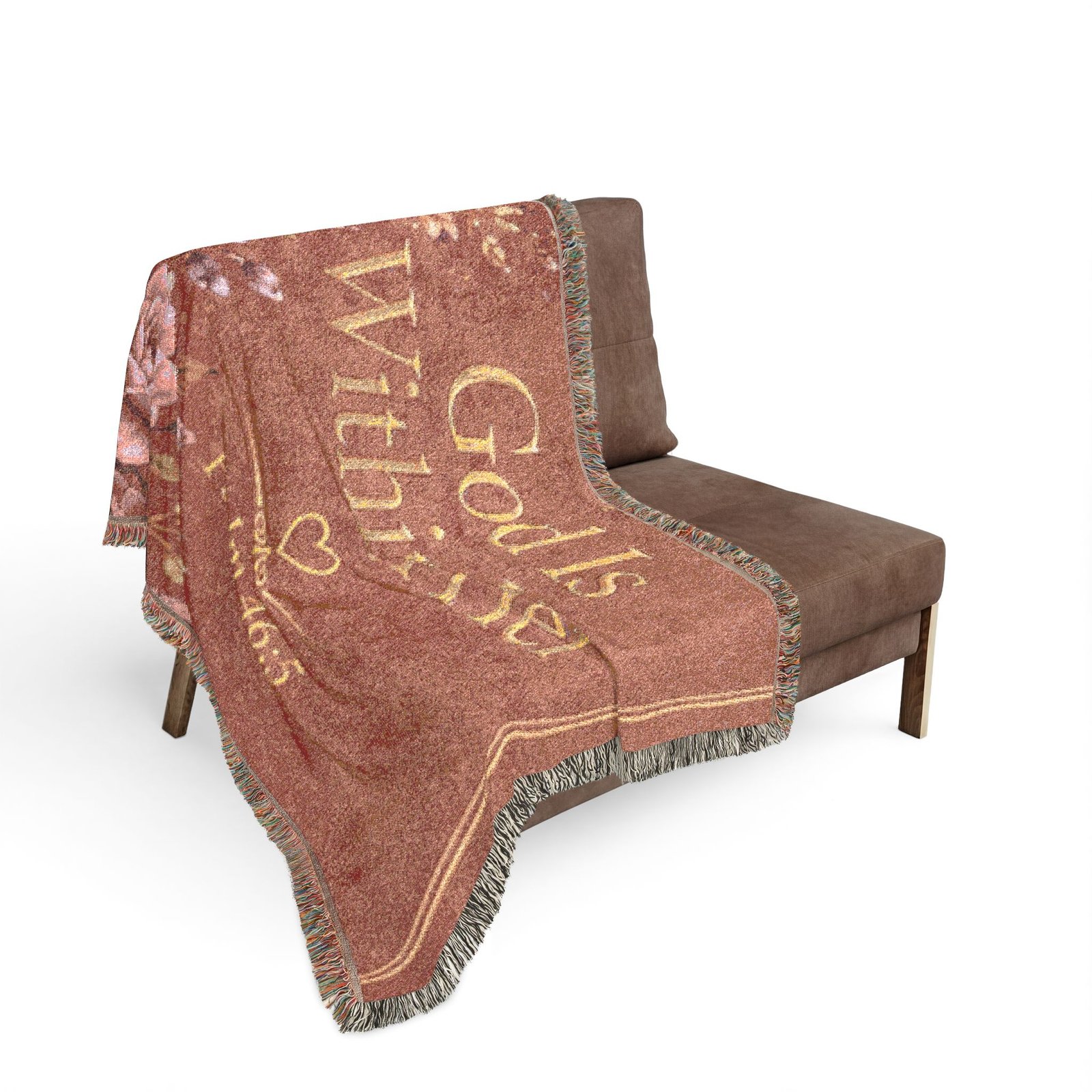 God Is Within Her Woven Blanket - Image 8