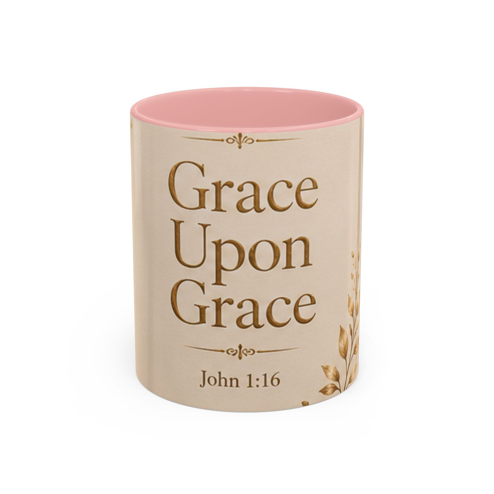 Grace Upon Grace Scripture Accent Coffee Mug (11, 15oz) - Image 13