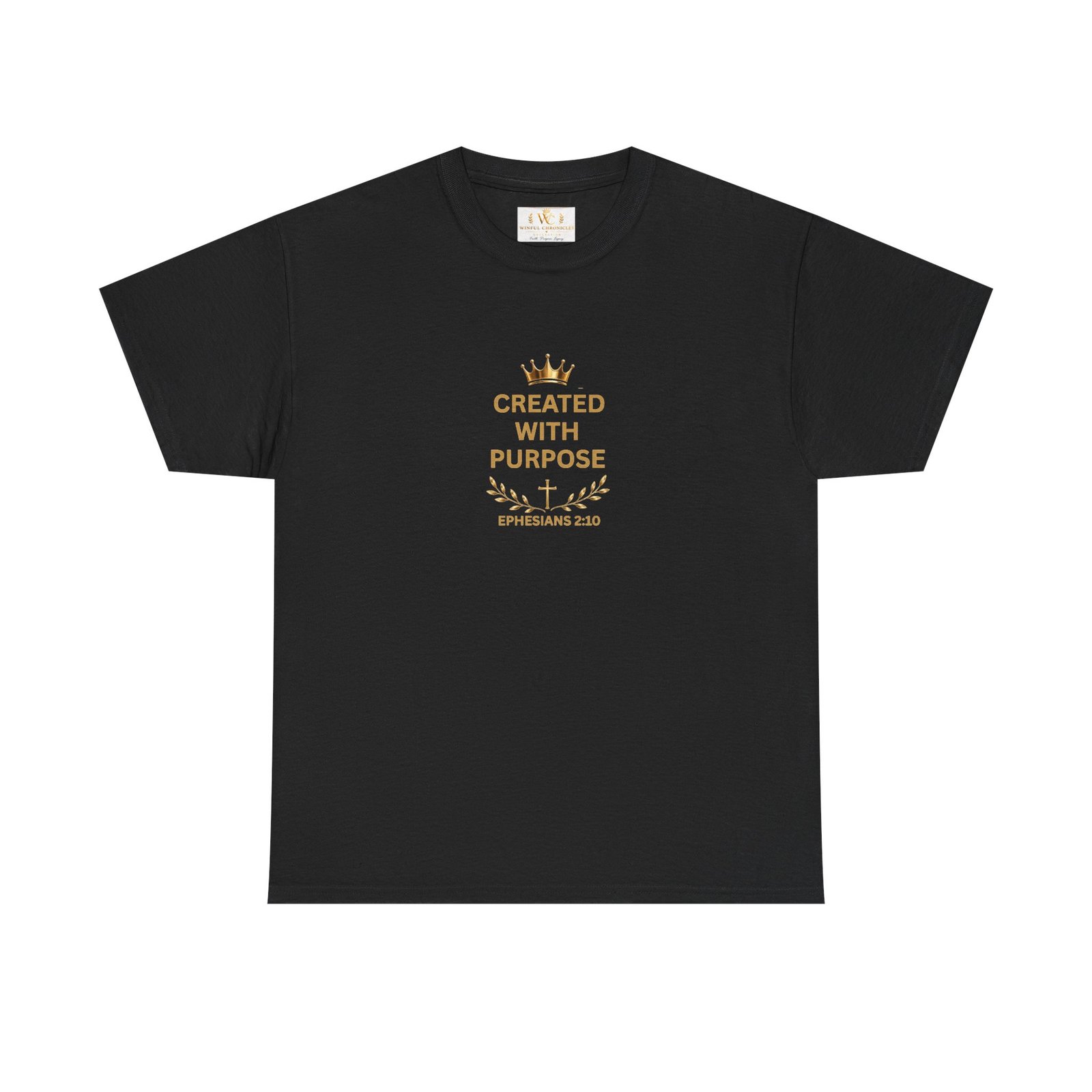 Created With Purpose T-Shirt - Image 2