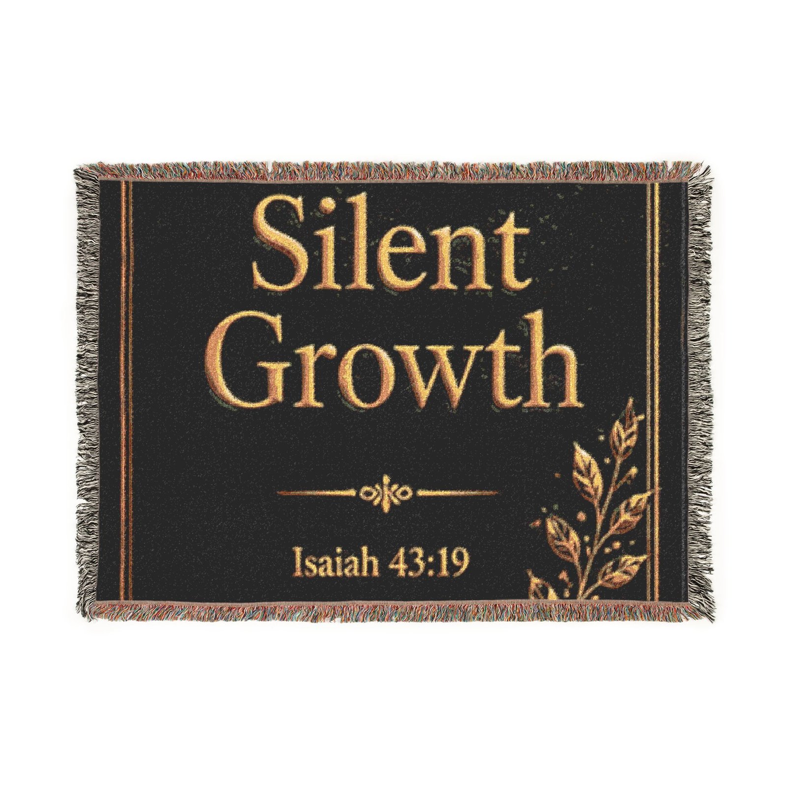 Silent Growth Woven Blanket - Image 2