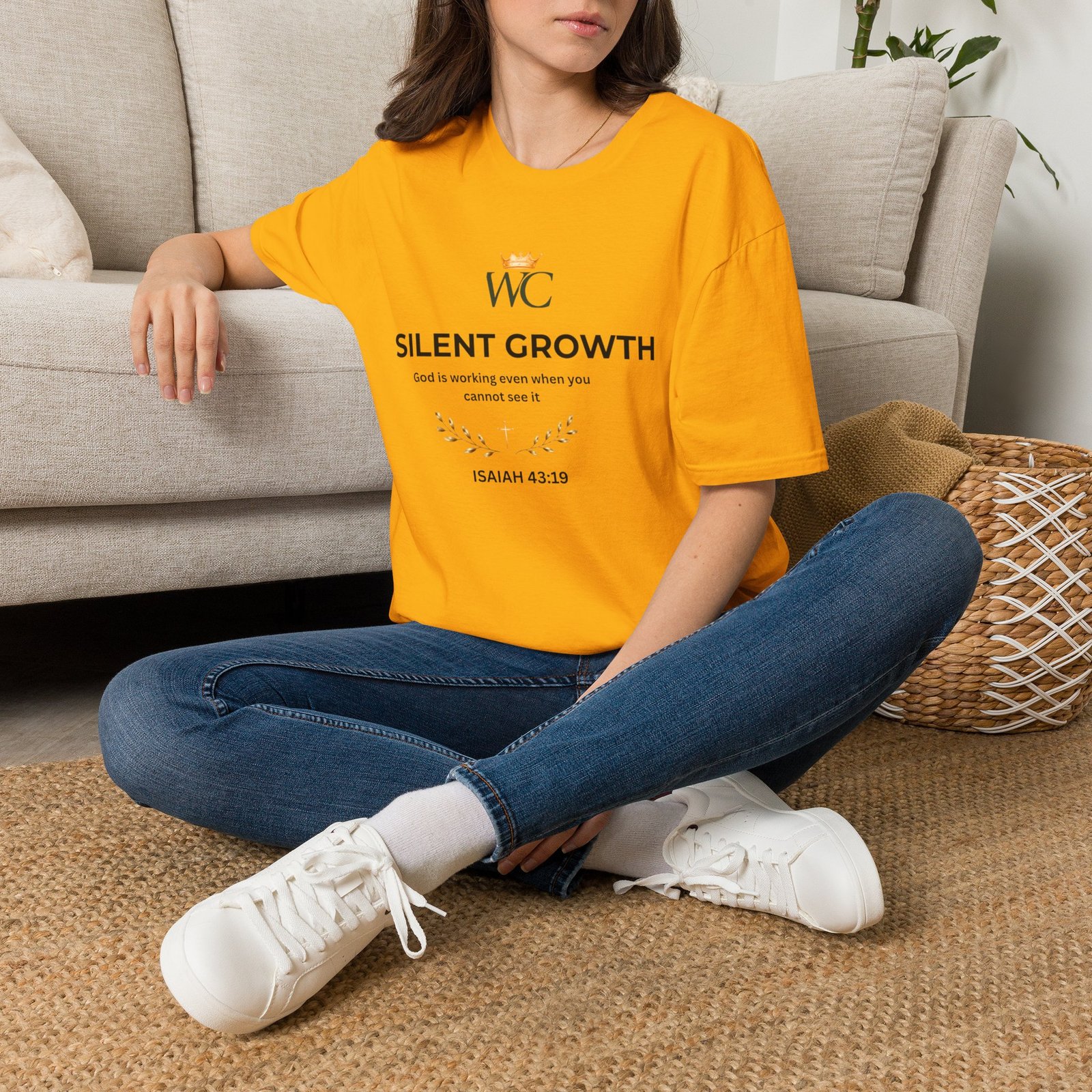 Silent Growth Christian T-Shirt - Image 12