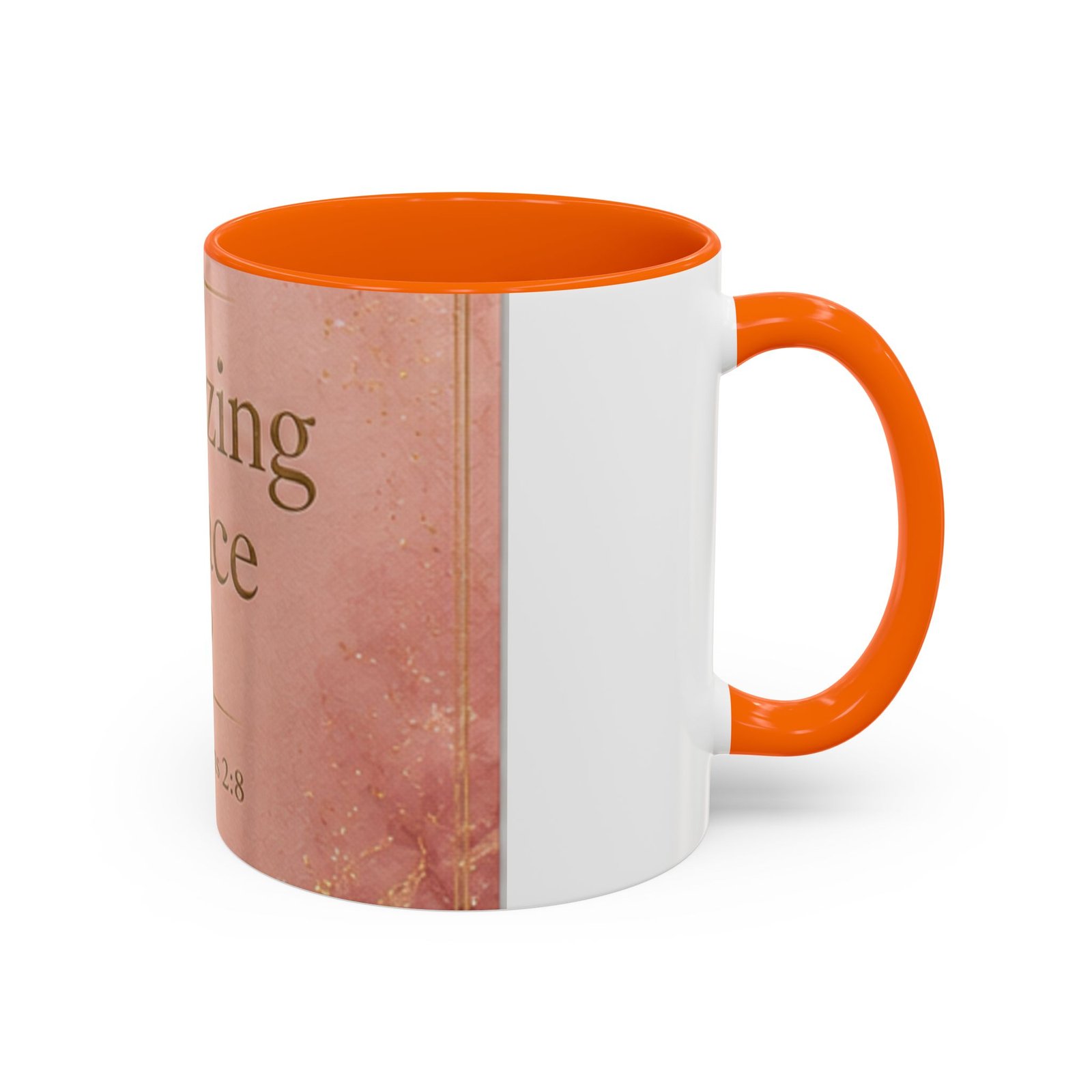 Amazing Grace Scripture Accent Coffee Mug (11, 15oz) - Image 22