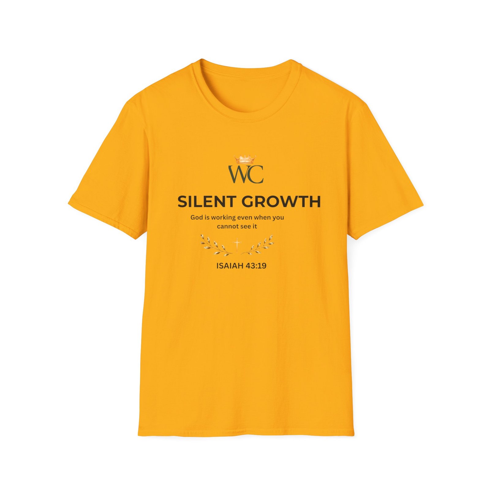 Silent Growth Christian T-Shirt - Image 13