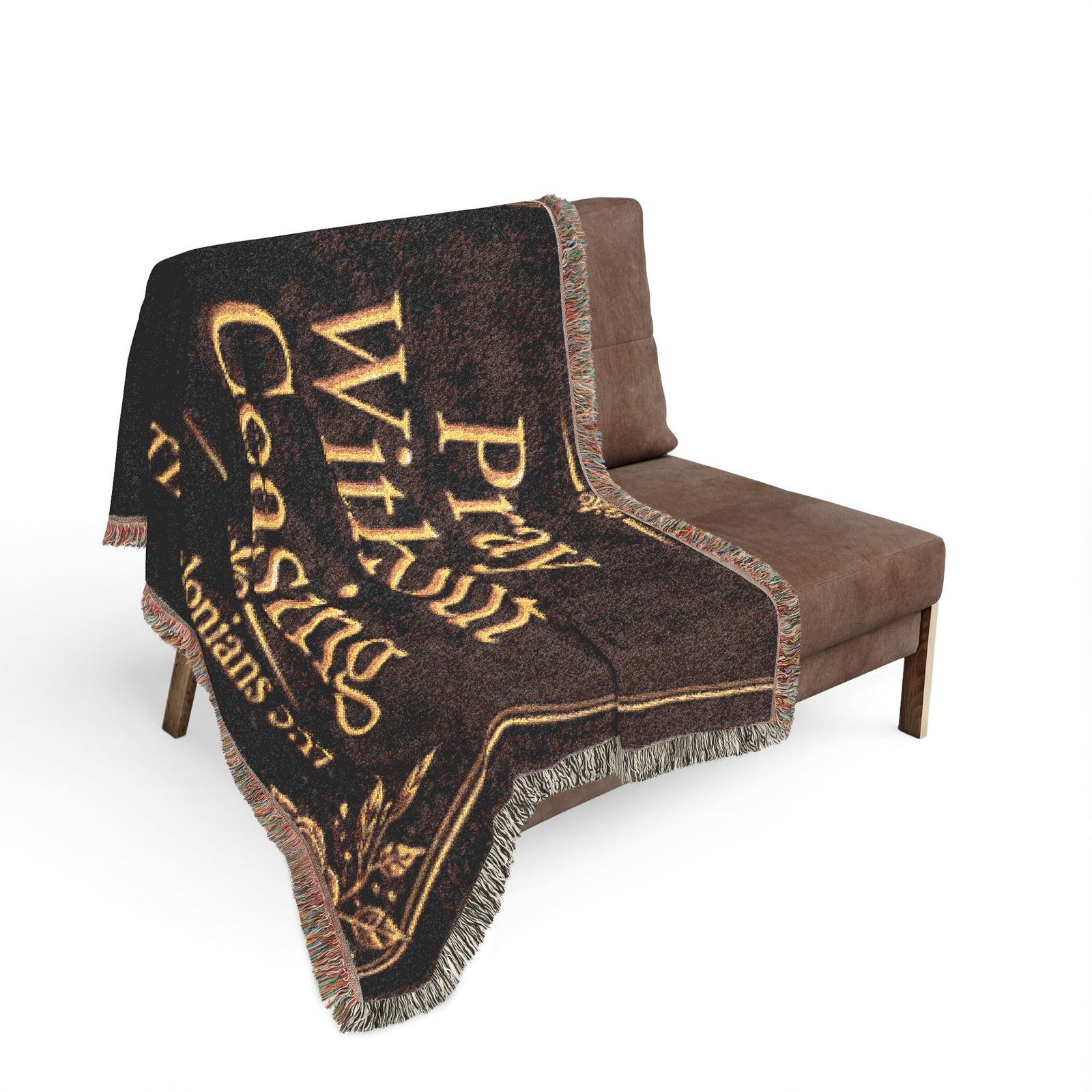 Pray Without Ceasing Woven Blanket - Image 10