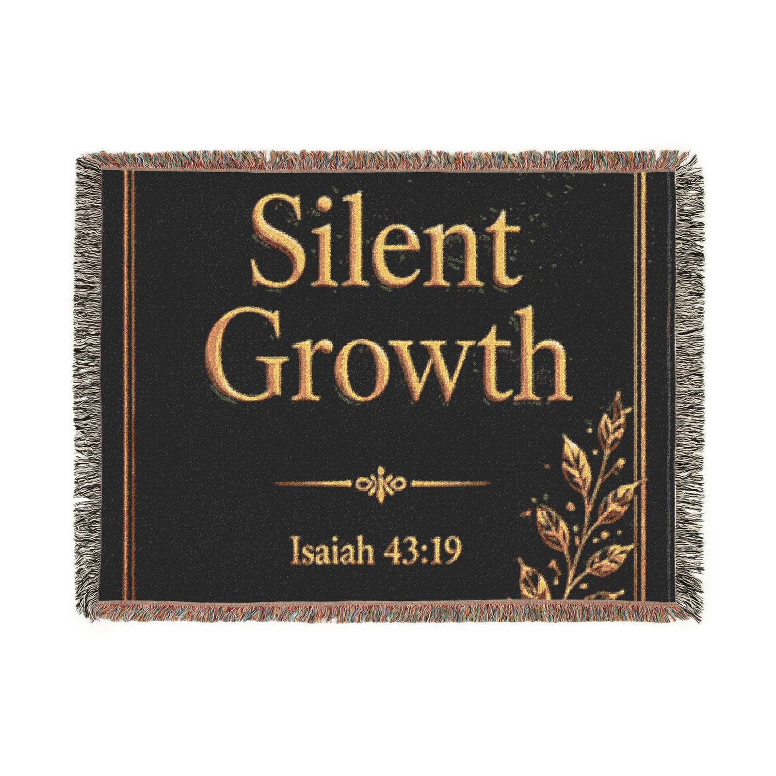 Silent Growth Woven Blanket - Image 12
